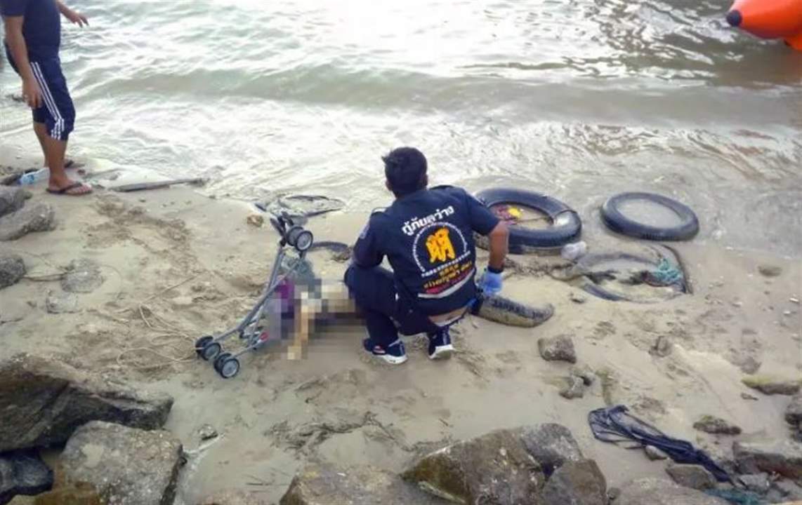 قتل ابنه الرضيع لأنّه لا يريد أطفالاً... ربطه بحبل ودفع به نحو البحر!