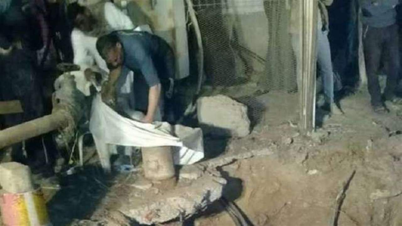 صورة تفطر القلب للطفلة السورية التي سقطت في بئر ارتوازية في مصر