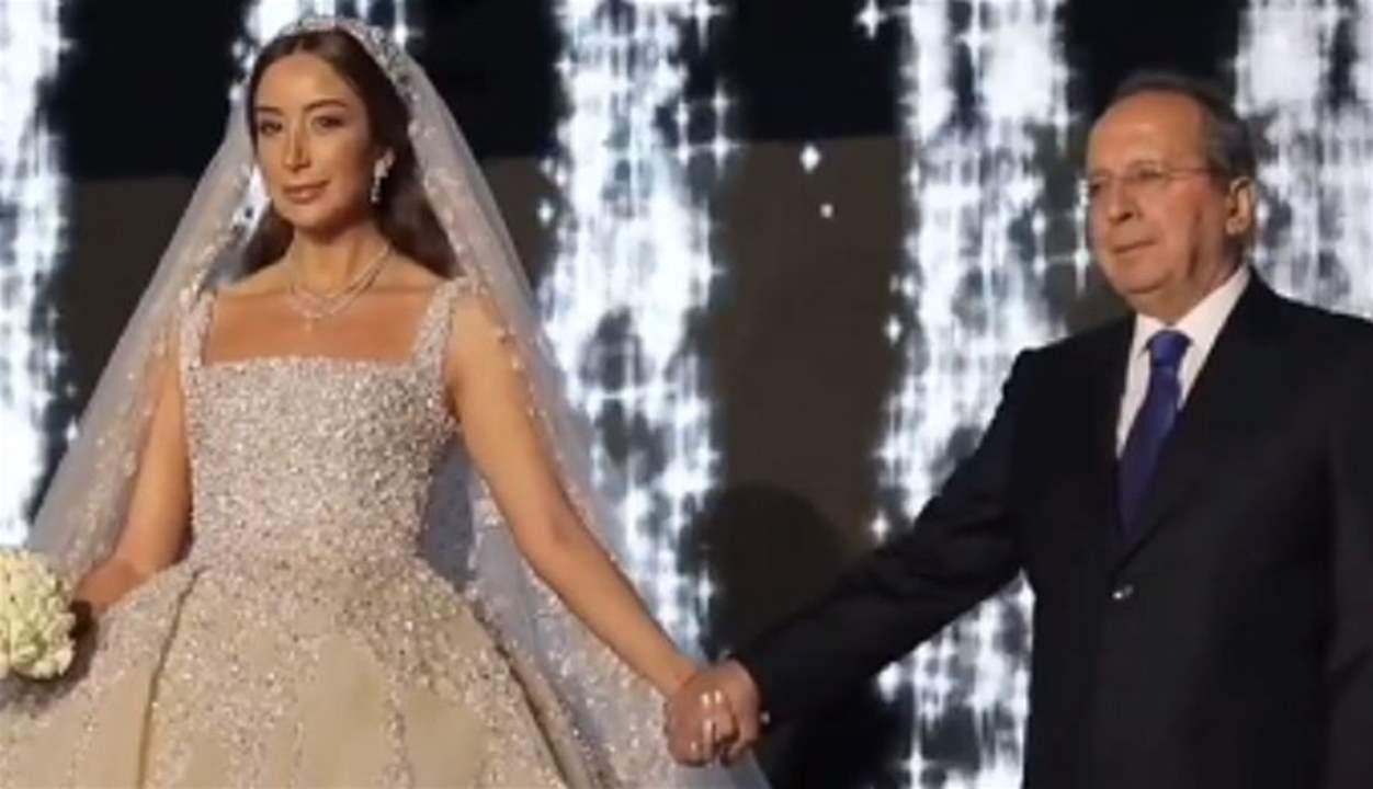 اللواء جميل السيد يحتفل بزفاف كريمته سارة في حفل فاخر