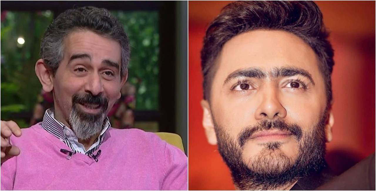 تامر حسني يكشف سر صديقه مع إيناس الدغيدي!