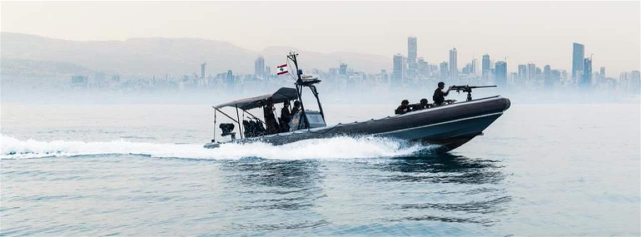 الجيش يعلّق على غرق مركب بحري قبالة شاطئ شكا