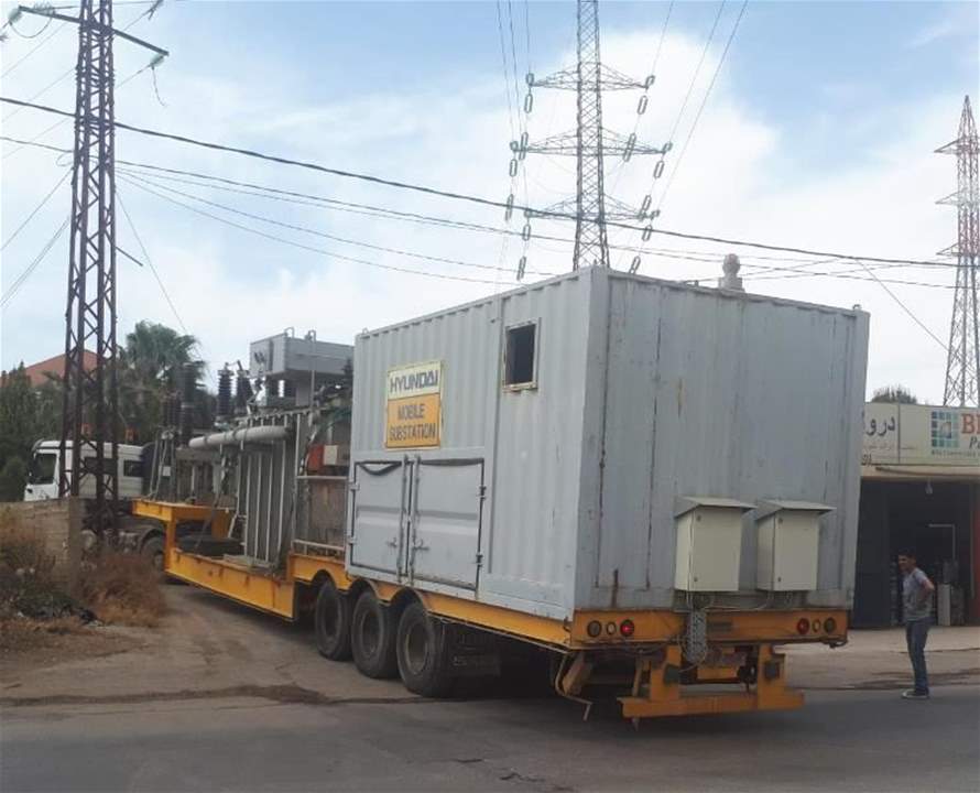 وصول محطة كهرباء نقّالة إلى الهرمل