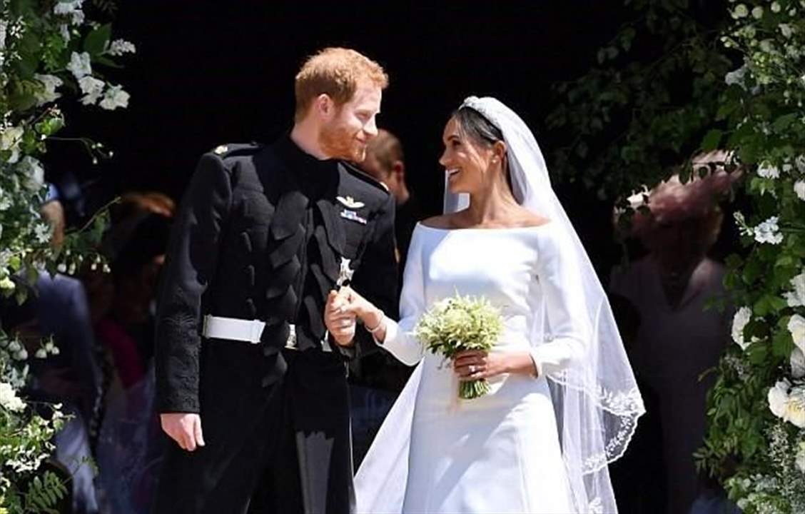 صور لم تُنشر سابقاً من زفاف الأمير هاري وميغان ماركل
