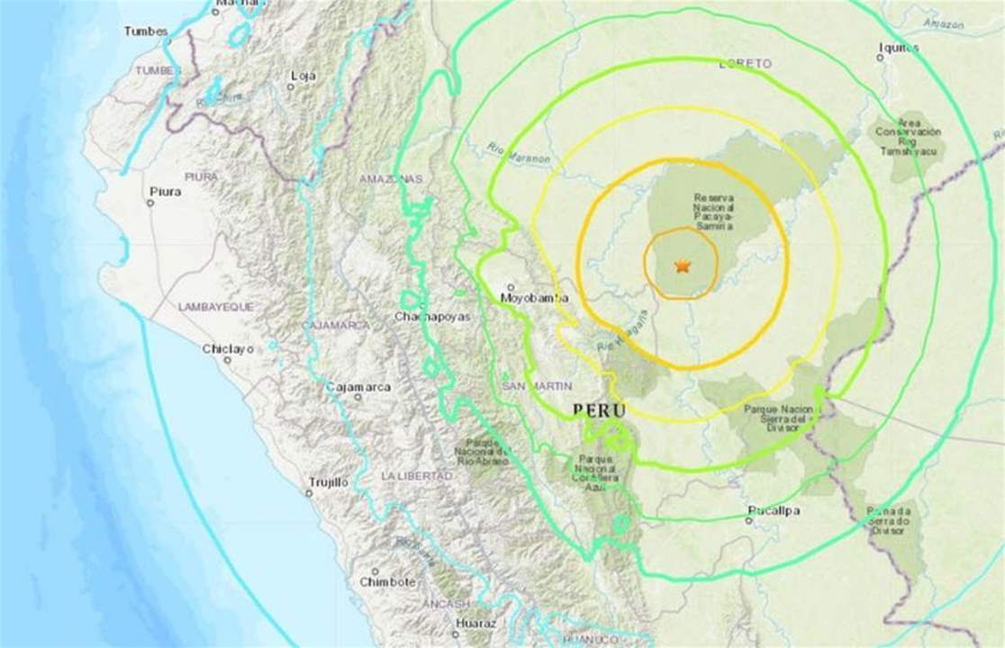 زلزال مدمّر يضرب البيرو 