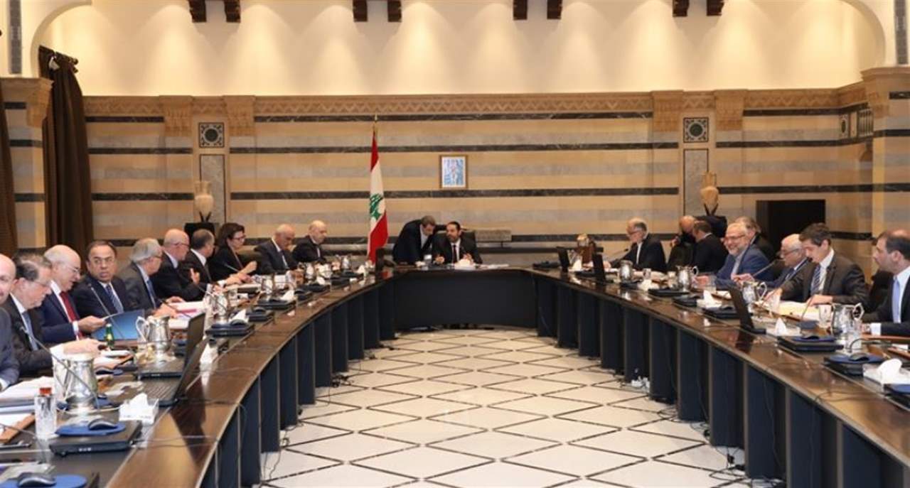 جلسة مجلس الوزراء: إجماع لبناني على رفض صفقة القرن.. 