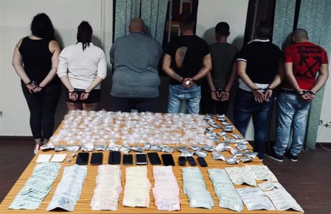 تفكيك شبكة لتوزيع وترويج المخدرات بين جونية وجبيل وتوقيف جميع افرادها