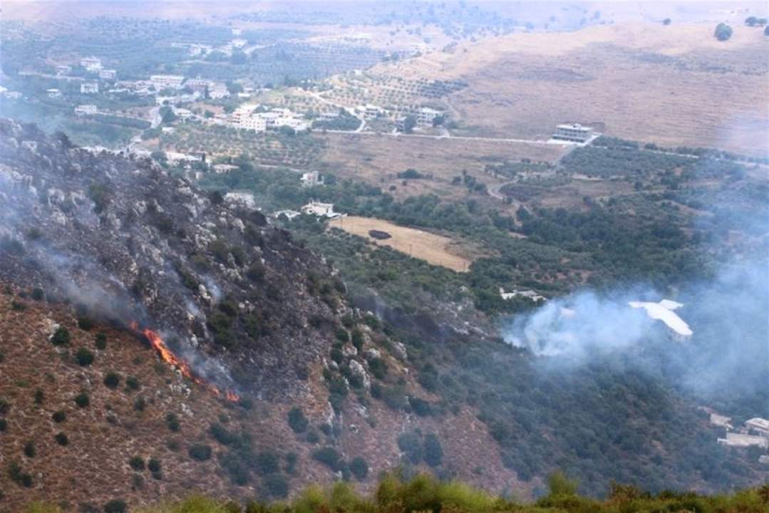  حريق في خراج بلدة بينو بعكار