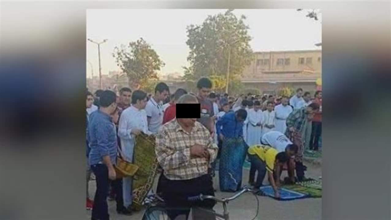 الرجل الذي صلّى العيد على دراجة هوائية مريض... وأصيب بجلطة بعد انتشار صورته!