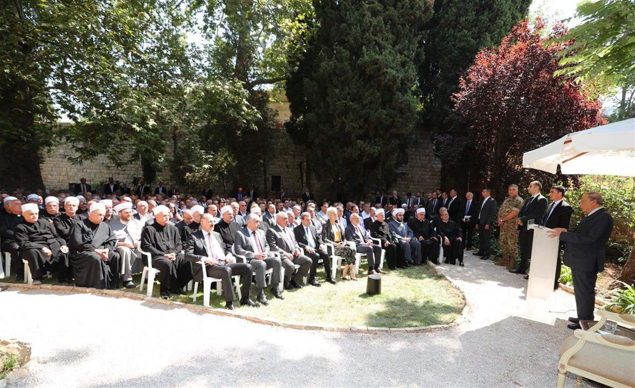  الرئيس عون لوفد منطقة الجبل: المصالحة التي حصلت لن تهتز إن اختلفنا سياسياً 