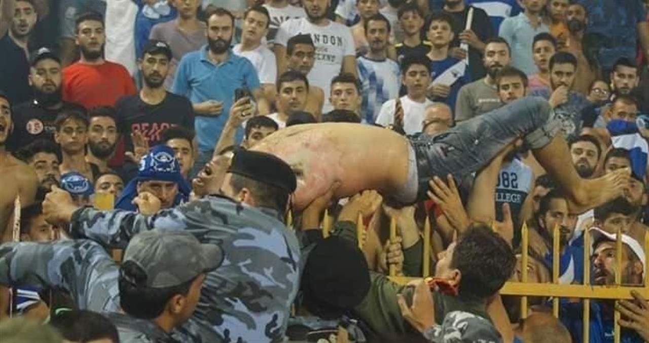 وفاة مشجع أصيب بالألعاب النارية خلال مباراة تشرين وحطين في اللاذقية