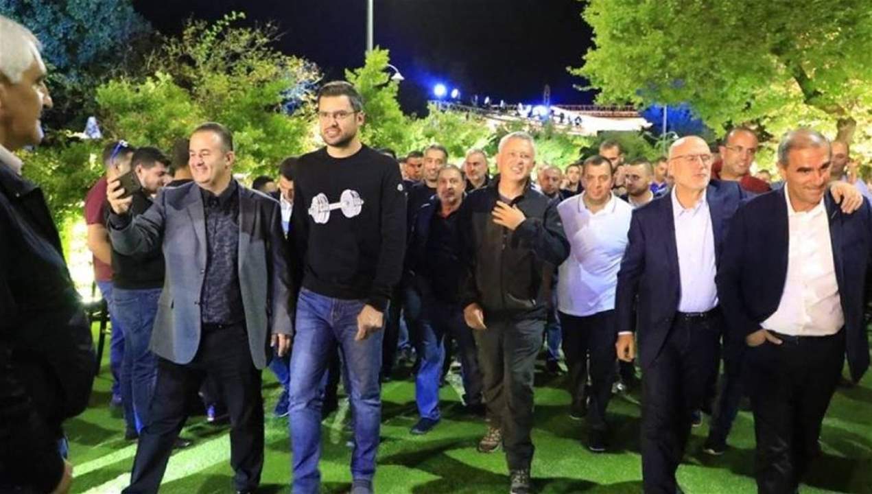 بالصور- التحضيرات لزفاف طوني فرنجية اكتملت.. وقصر فرنجية يغصّ بالمهنئين 