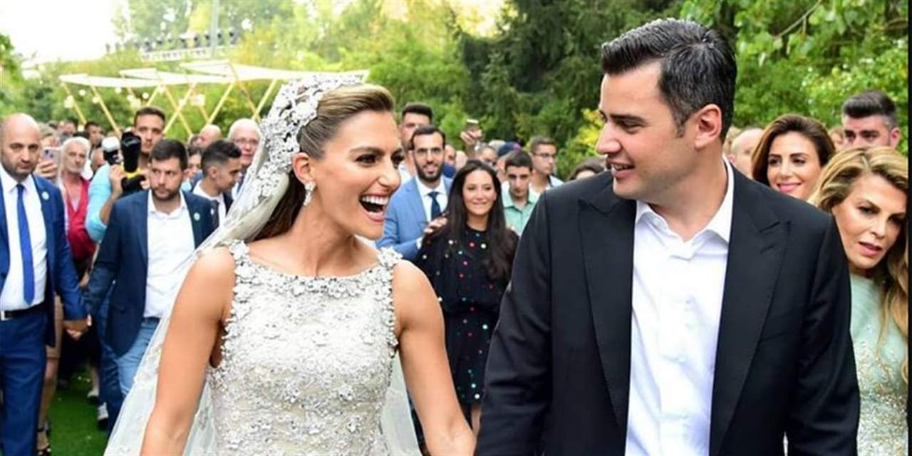 إليكم تفاصيل إطلالة لين زيدان زوجة طوني فرنجية -بالفيديو