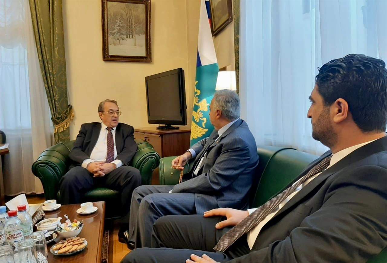 ارسلان التقى بوغدانوف في موسكو