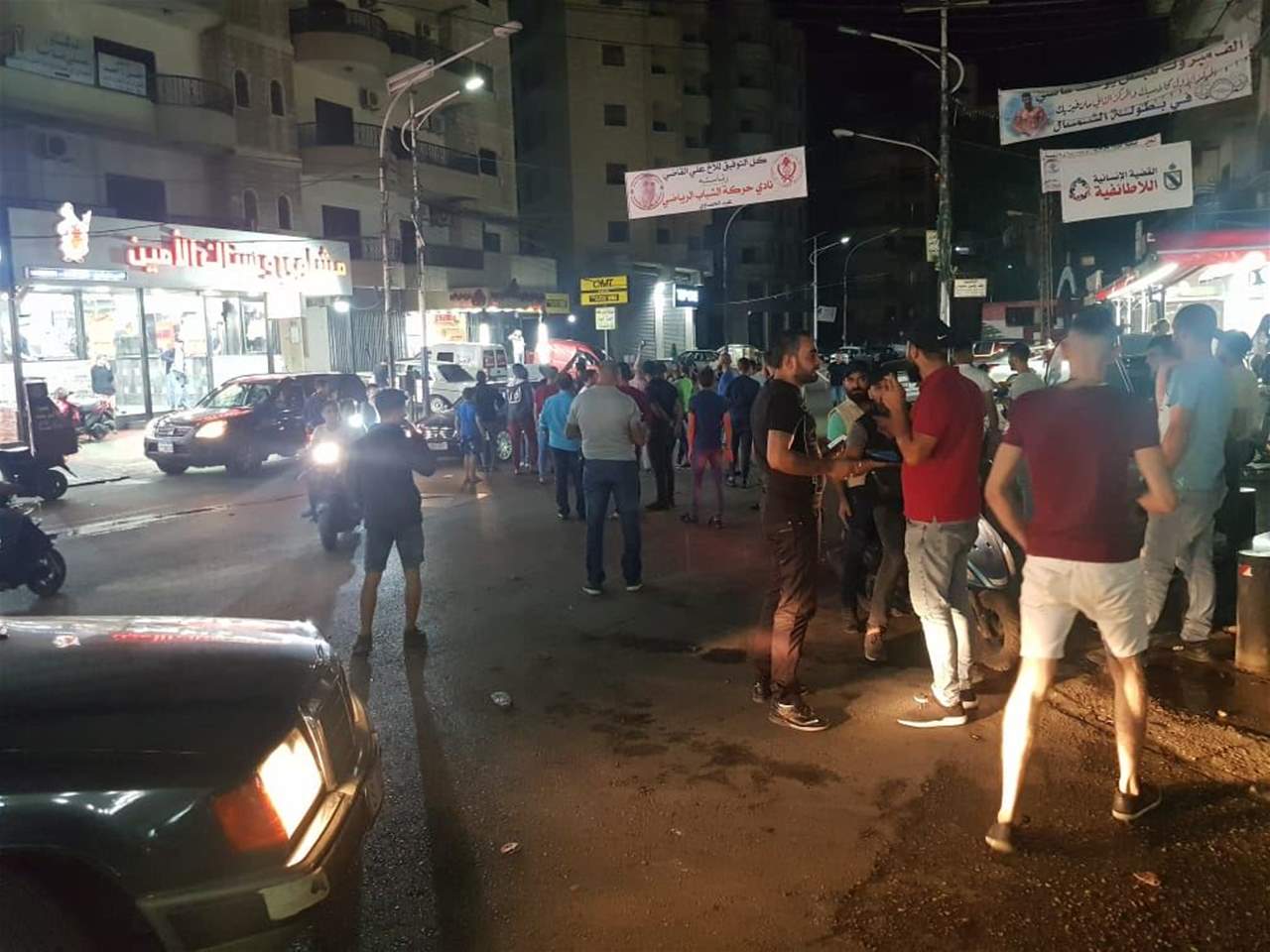 مراسل "الجديد": ‏قطع طريق الفوار - العيرونية قضاء زغرتا