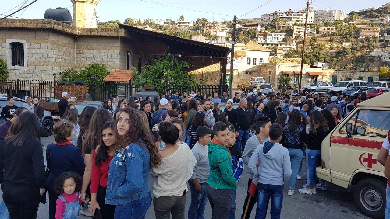 مراسل "الجديد": اعتصام لطلاب الثانويات والمعاهد والمدارس في قضاء حاصبيا في ساحة السراي الشهابية في بلدة حاصبيا دعما للثورة وتحقيقا للمطالب المحقة