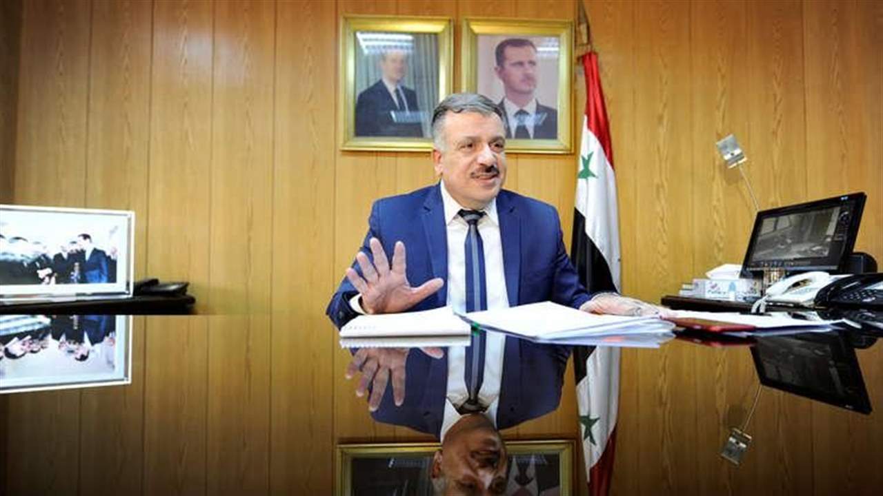 وزير الكهرباء السوري يزف بشرى سارة للسوريين