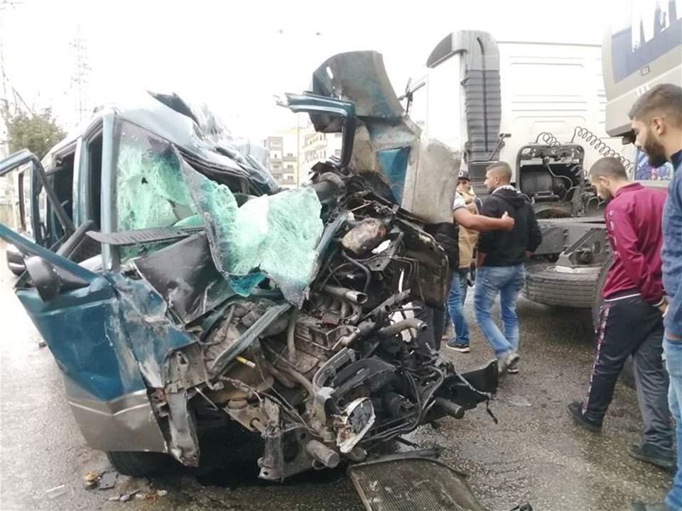 حادث سير مروّع على أوتوستراد كسارة... وسقوط قتيل