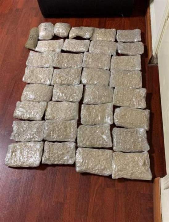 بالصور- احباط عملية تهريب كمية كبيرة من  الكوكايين من بلجيكا إلى لبنان