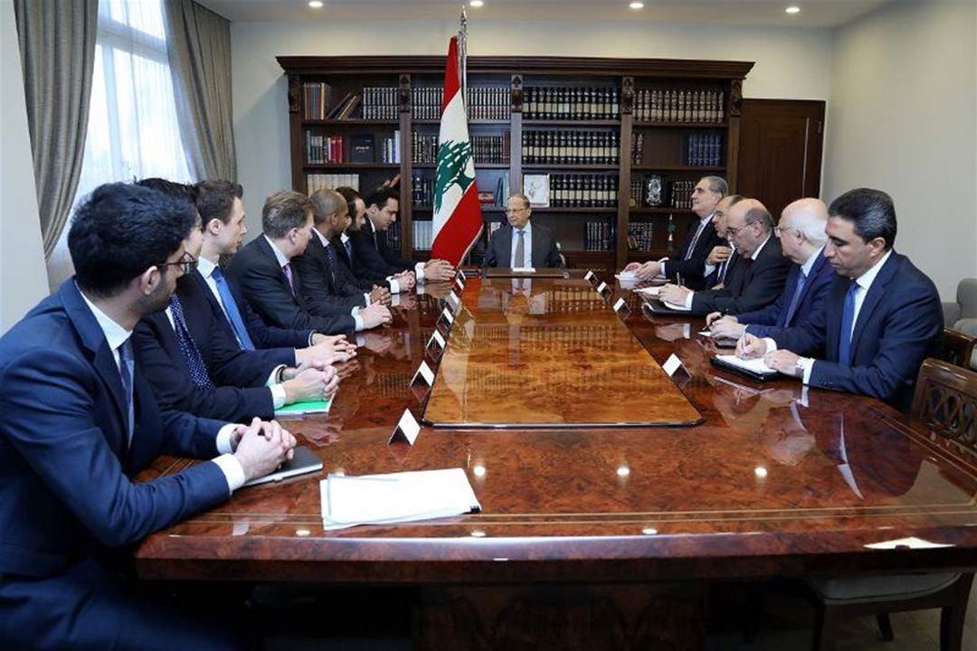 الرئيس عون: تأليف الحكومة سيساعد أصدقاء لبنان على استكمال مسار "سيدر"