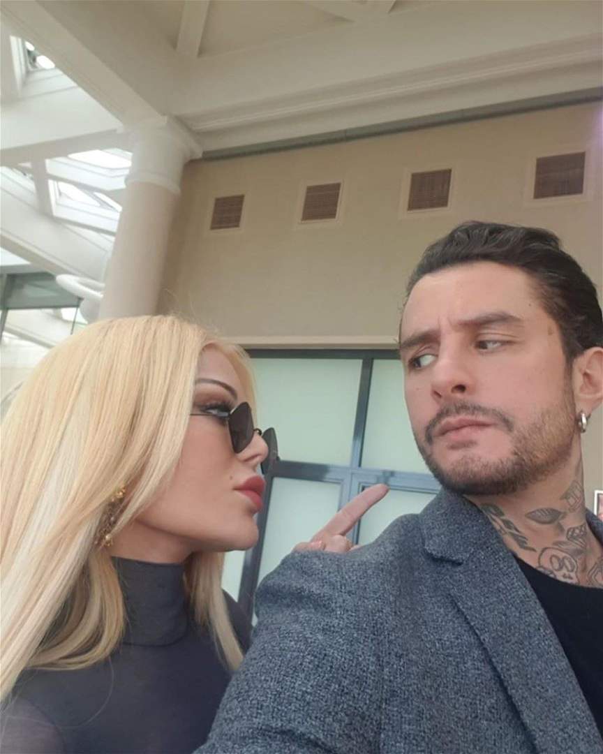  هيفا وهبي وأحمد الفيشاوي في كواليس "أشباح أوروبا"