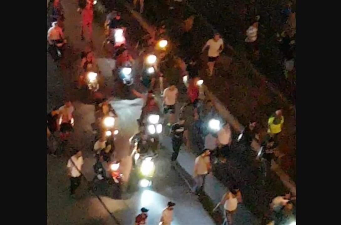 مسيرة راجلة جابت شوارع الضم والفرز في طرابلس