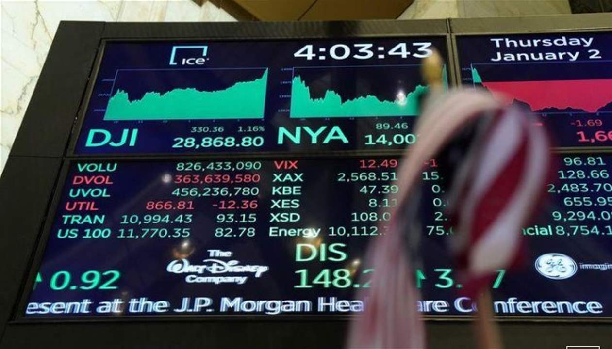 بورصة "وول ستريت" تهبط متضررة من توترات الشرق الأوسط وبيانات اقتصادية أميركية ضعيفة