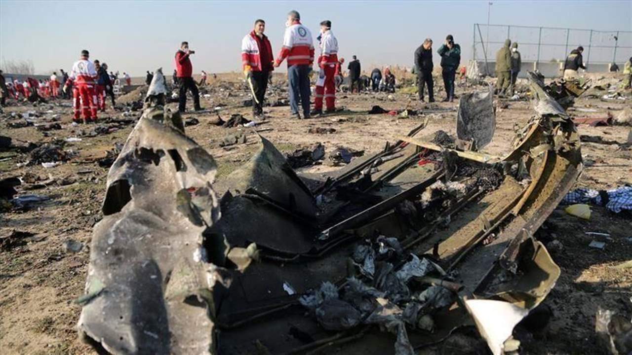 طهران تصدر ثاني تقرير حول حادثة تحطم الطائرة الاوكرانية...  أسقطت بعد إطلاق صاروخين عليها