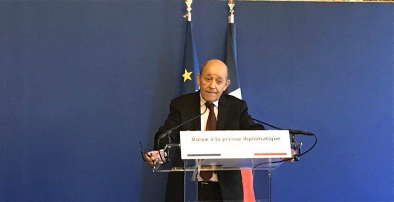 وزير خارجية فرنسا: ننتظر البيان الوزاري لحكومة لبنان الجديدة