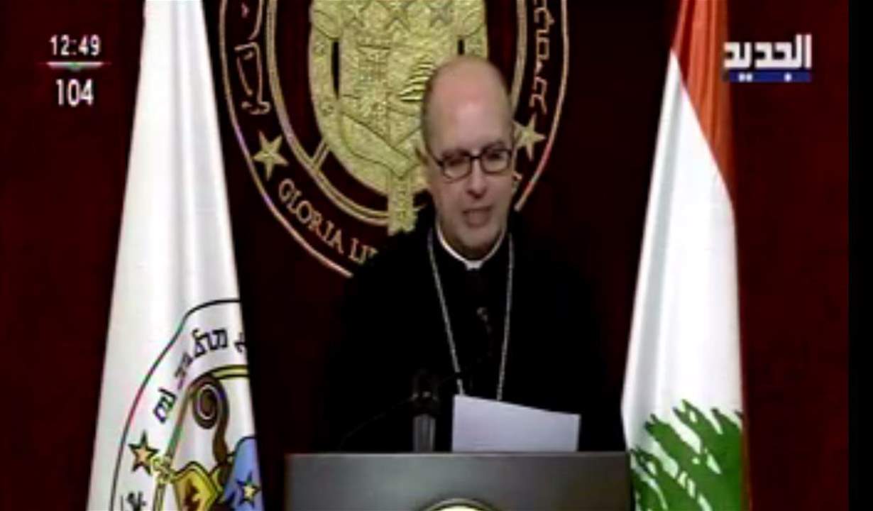 القمة الروحية المسيحية دعت إلى محاربة الفساد واستعادة الأموال المنهوبة: ننتظر من أداء الحكومة القدرة على كسب ثقة الشعب