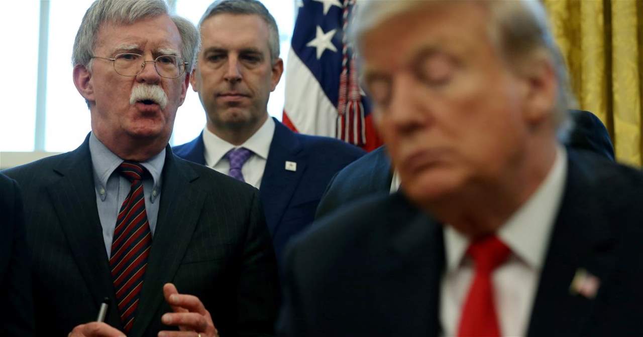 يحتوي على معلومات "سرّية للغاية"... البيت الأبيض يهدّد جون بولتون لمنعه من نشر كتابه