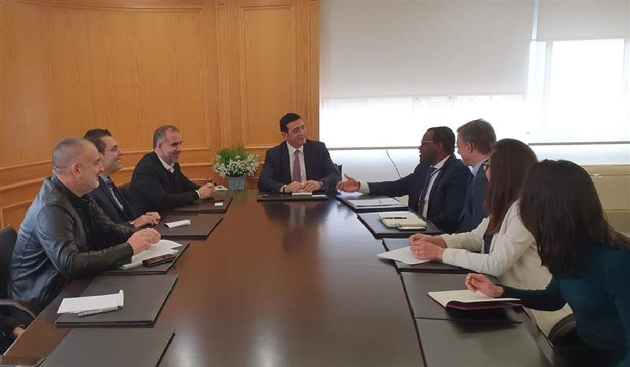 وزير الأشغال استقبل وفد البنك الدولي