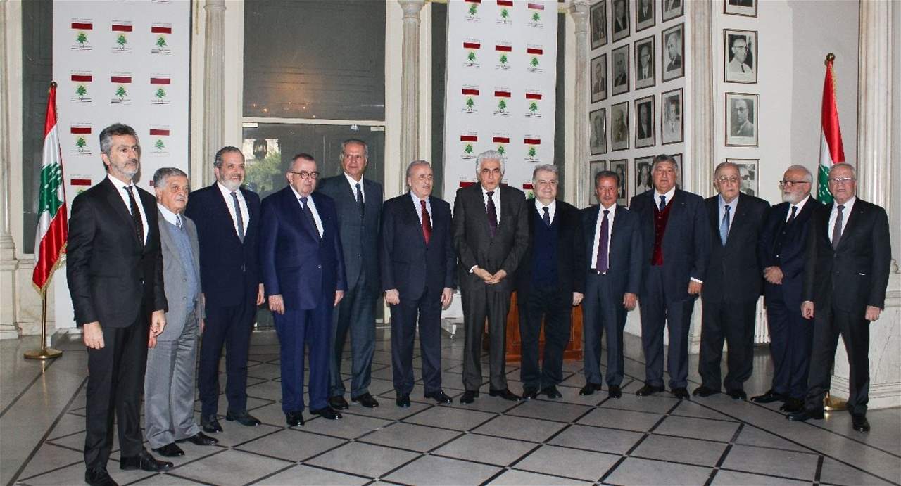  ناصيف حتي بحث مع السلك القنصلي الفخري في التعاون والعمل لمساعدة الدولة