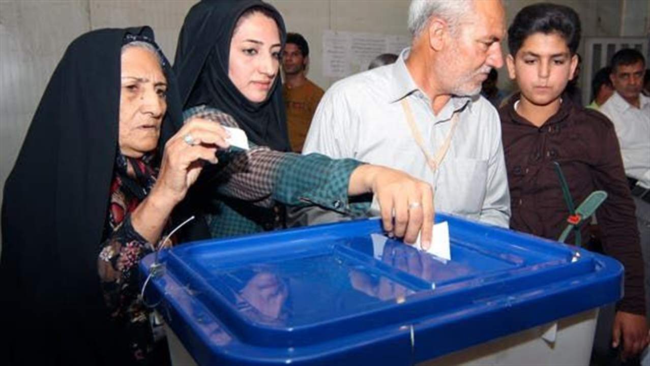 نسبة الإقبال بالانتخابات التشريعية الإيرانية بلغت 42 %