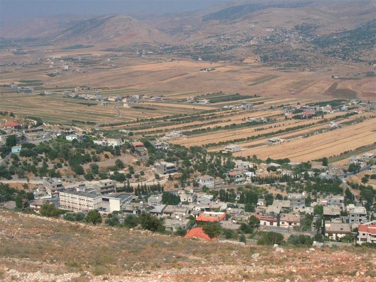 عزل بلدتي الرفيد وخربة روحا في راشيا