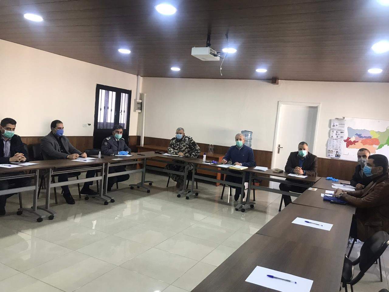 مجلس الأمن الفرعي في عكار شدد على التشدد في تطبيق التعبئة العامة