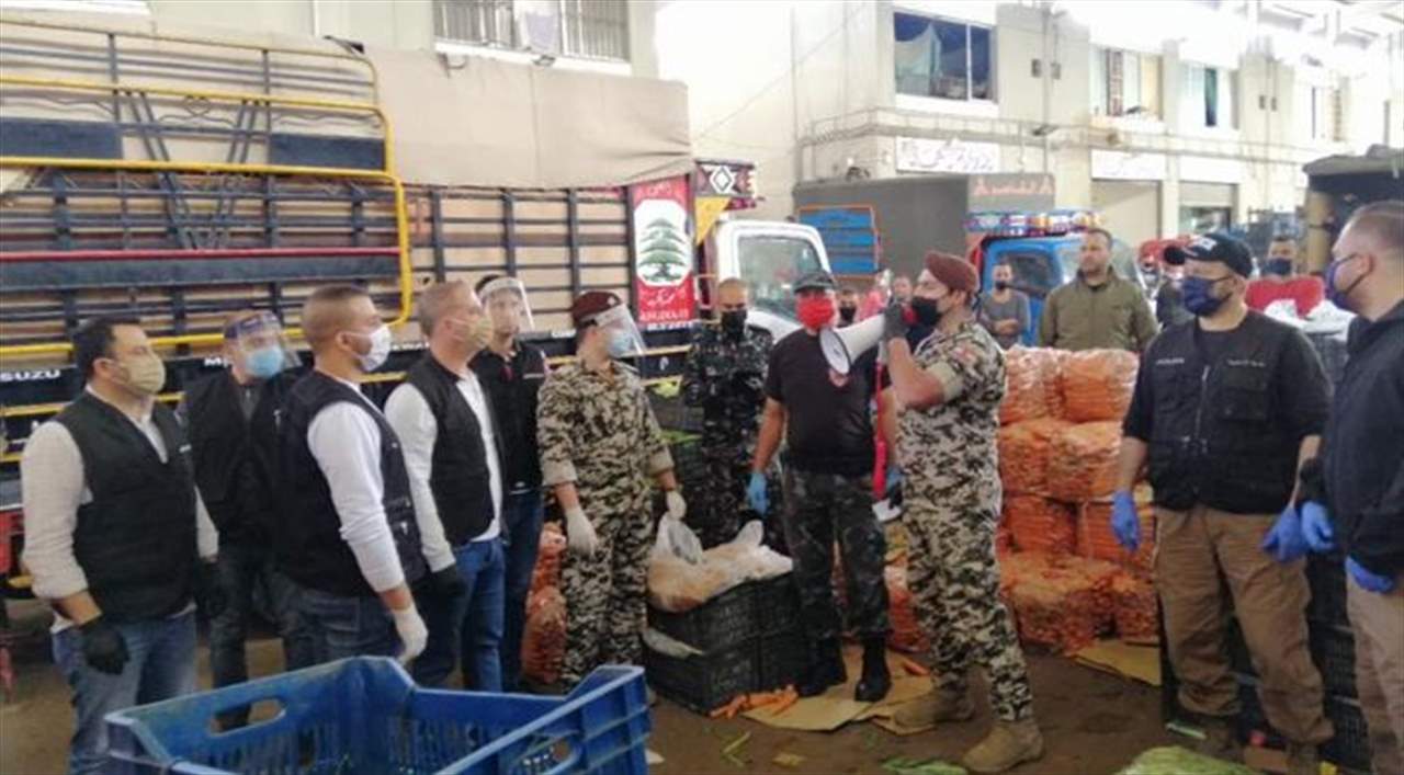 دوريات في حسبة صيدا الجديدة تأكيدا لقرار التعبئة العامة