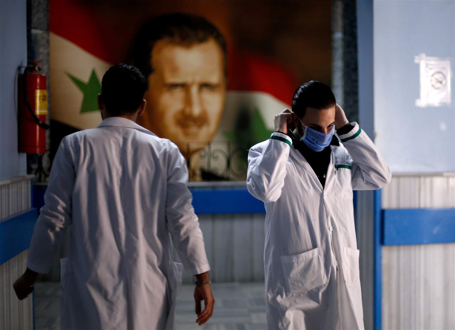 وزارة الصحة السورية: حصيلة الإصابات المسجلة في سوريا بالكورونا حتى اليوم 19 إصابة شفي منها 4 إصابات وتوفيت حالتان