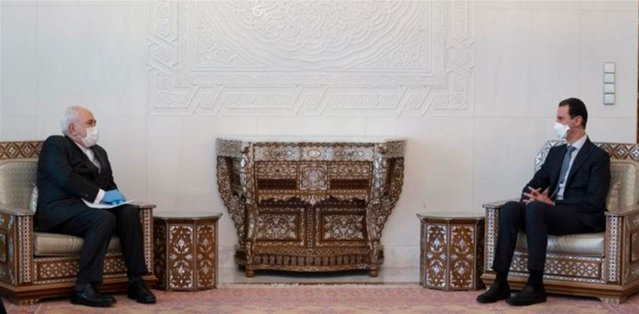 ظريف يلتقي الأسد في دمشق: أزمة كورونا فضحت فشل الأنظمة الغربية 