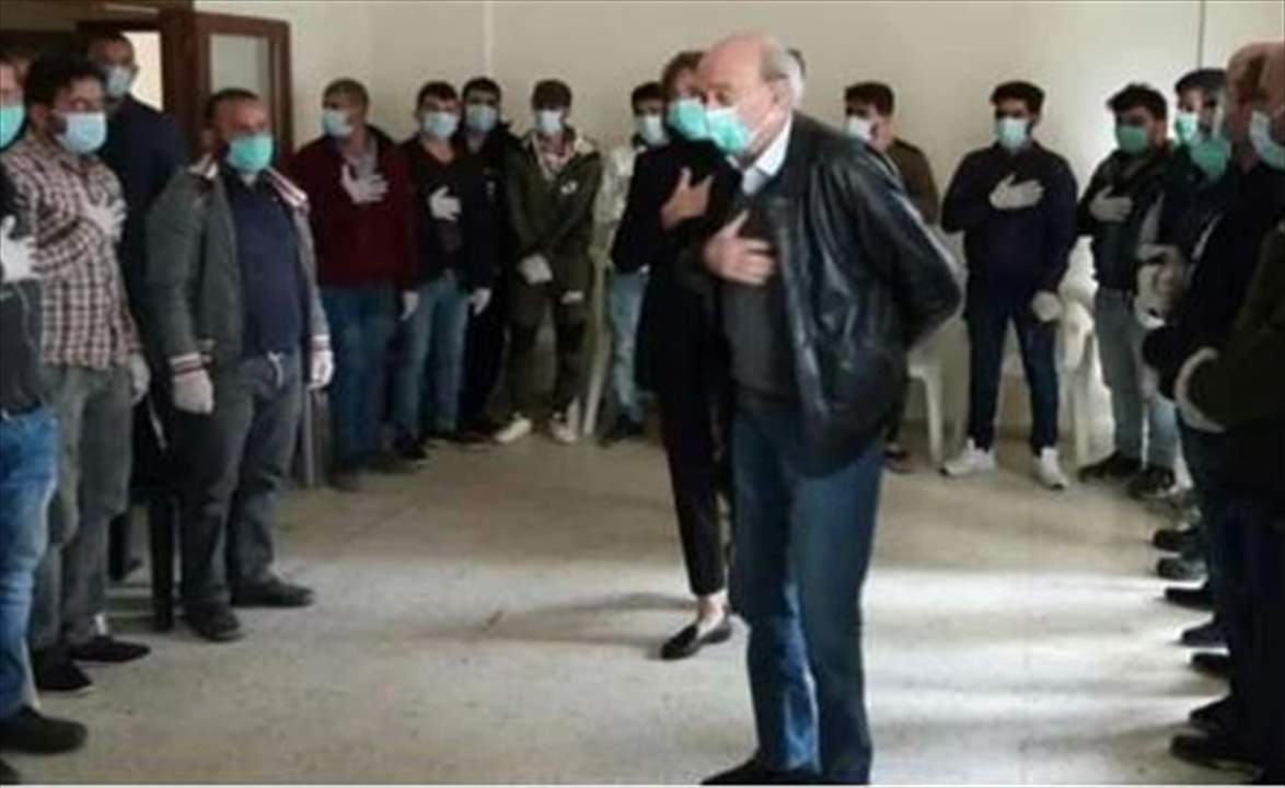 جنبلاط عزّى بضحايا جريمة بعقلين: المصاب واحد و لتأخذ التحقيقات والعدالة مجراها