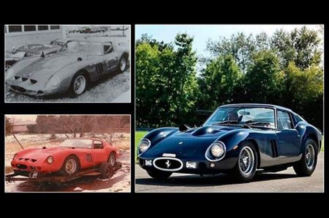 بالصور: فيراري ظلت مهملة 25 عاماً والآن قيمتها 60 مليون يورو 