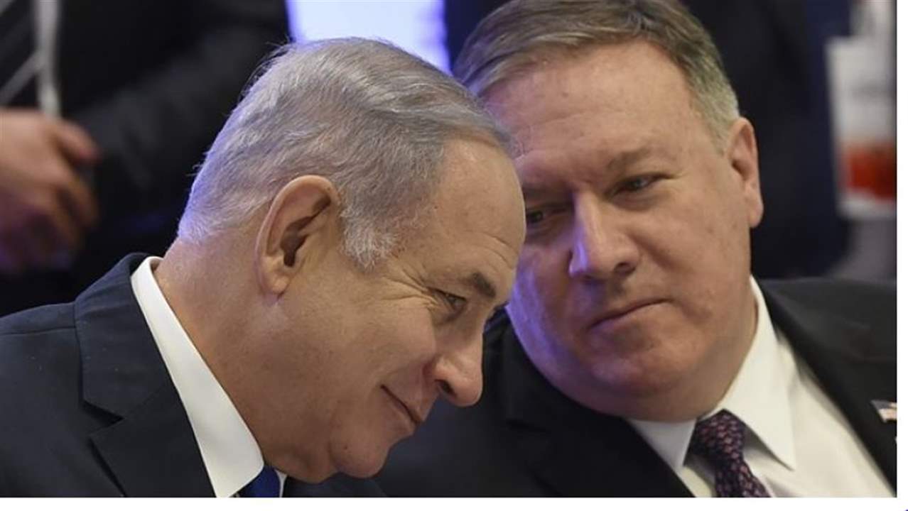 بومبيو يستهل أولى جولاته الخارجية بزيارة خاطفة إلى الاراضي المحتلة