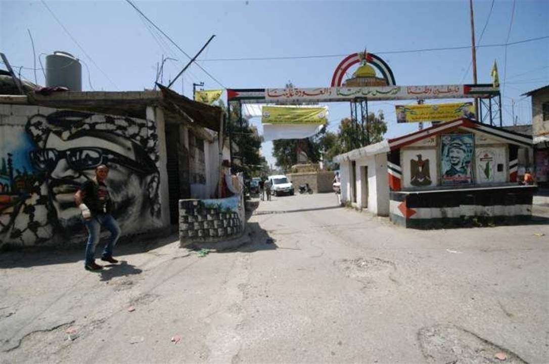 جريح إثر إشكال داخل مخيم عين الحلوة تطوّر إلى إطلاق نار