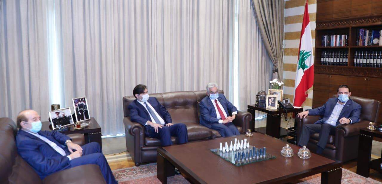 الحريري التقى وفداً من جمعية المصارف 