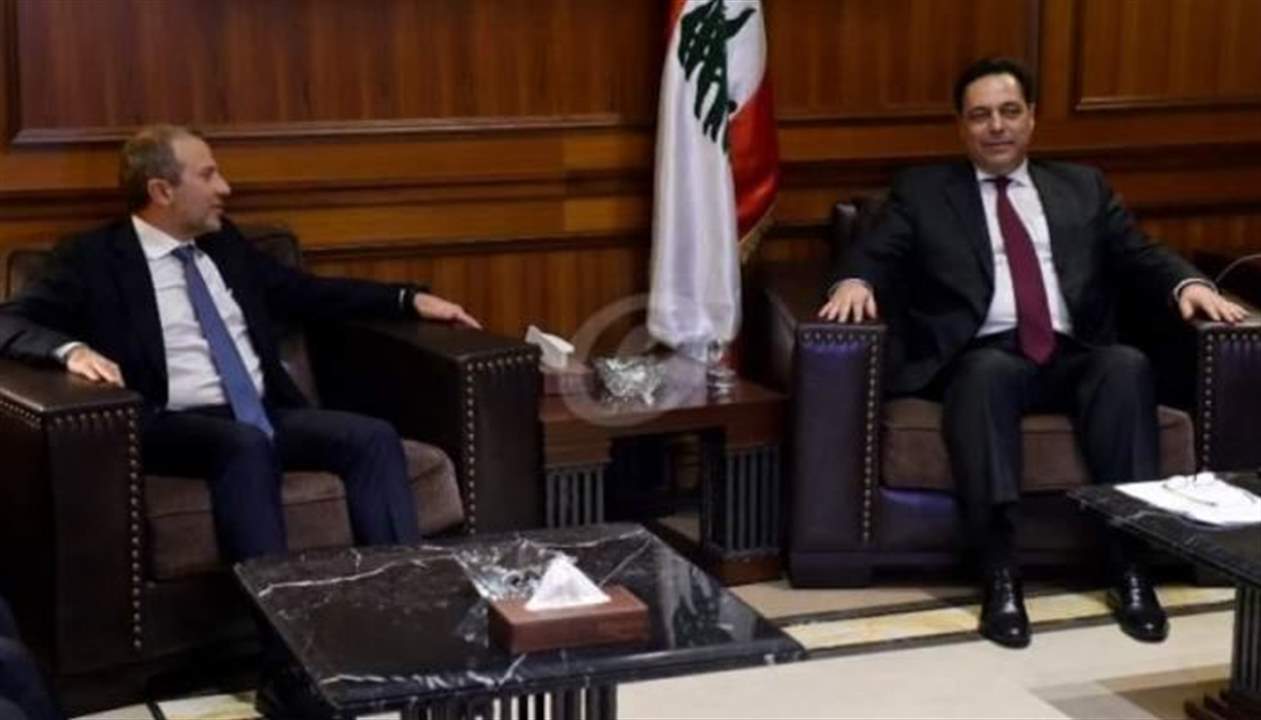 "الشرق الاوسط": دياب حاول الالتفاف على خطّة باسيل للكهرباء... تراجعه تمديد لعمر الحكومة