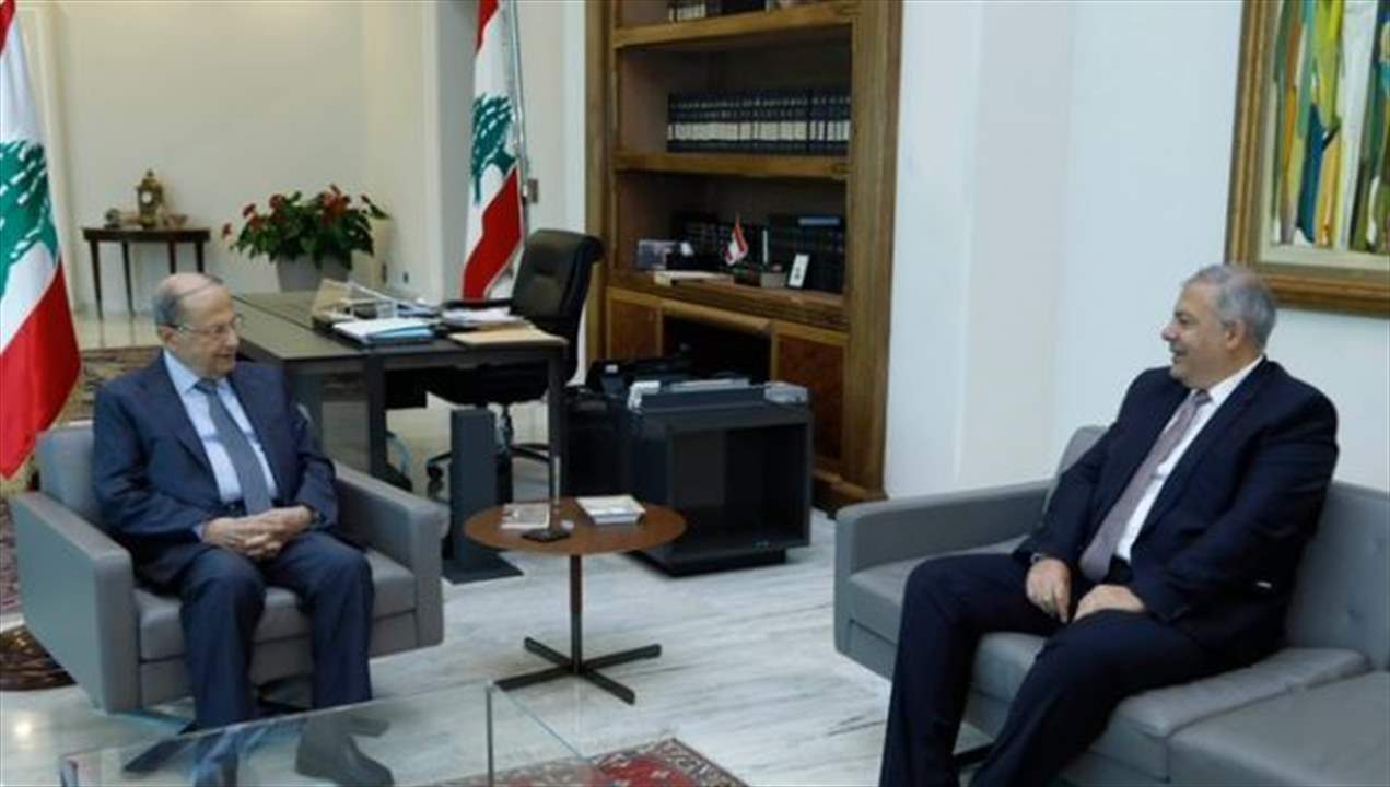 رئاسة الجمهورية: الرئيس عون استقبل محافظ بيروت القاضي مروان عبود لمناسبة تعيينه وزوّده بالتوجيهات اللازمة 