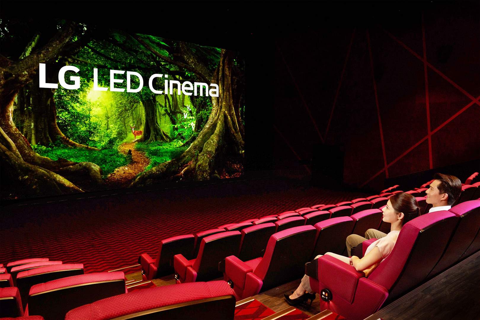 أول قاعة سينمائية بشاشة LG LED CINEMA وتقنية DOLBY ATMOS لأفلامٍ أكثر سحراً