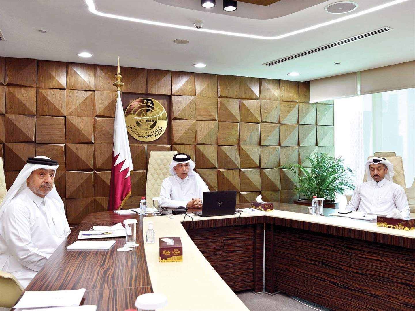  قطر تشارك في الاجتماع الوزاري لمجلس جامعة الدول العربية حول تطورات الوضع في ليبيا وملف سد النهضة