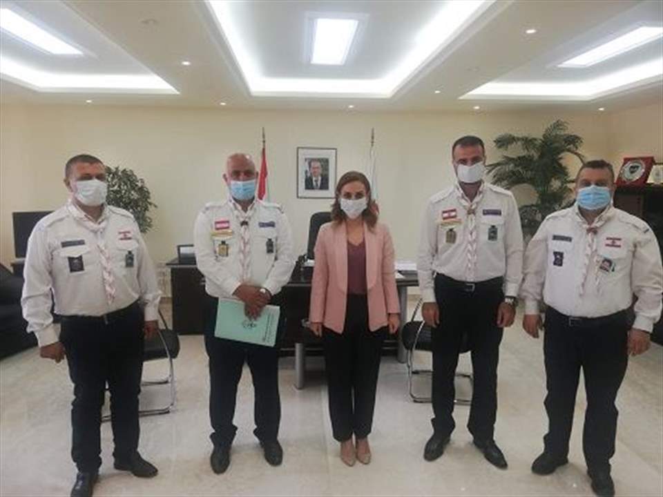 وزيرة الشباب والرياضة بحثت شؤون وهموم الحركة الكشفية