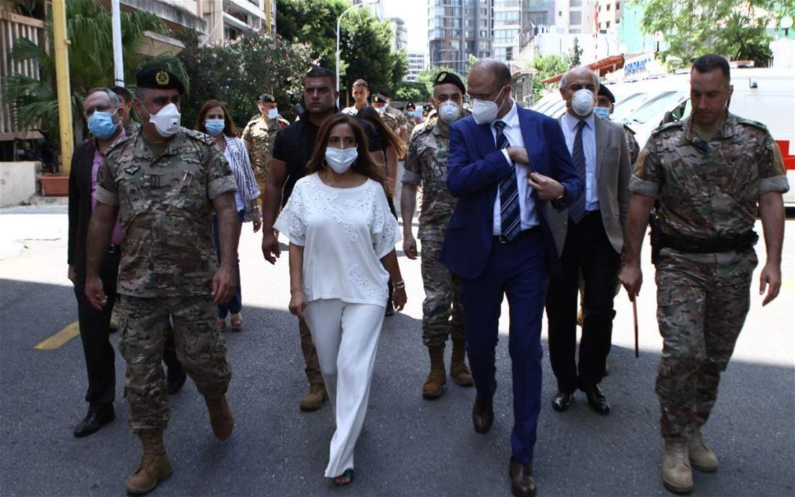 زيارة تفقدية لوزيري الدفاع والصحة للمستشفى العسكري المركزي