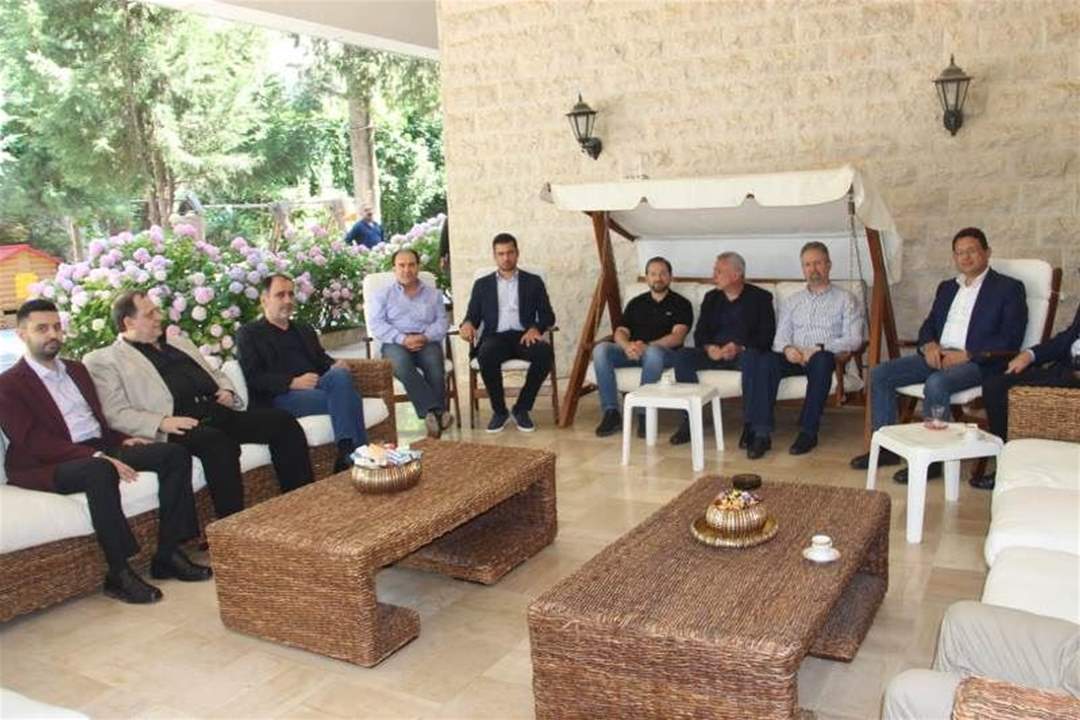 كرامي استضاف فرنجية في بقاعصفرين الضنية